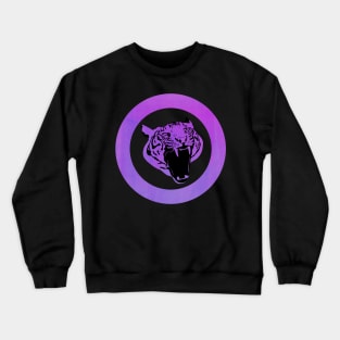 Roaring Tiger Line Drawing Crewneck Sweatshirt